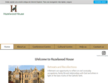 Tablet Screenshot of hazelwoodhouse.org.uk